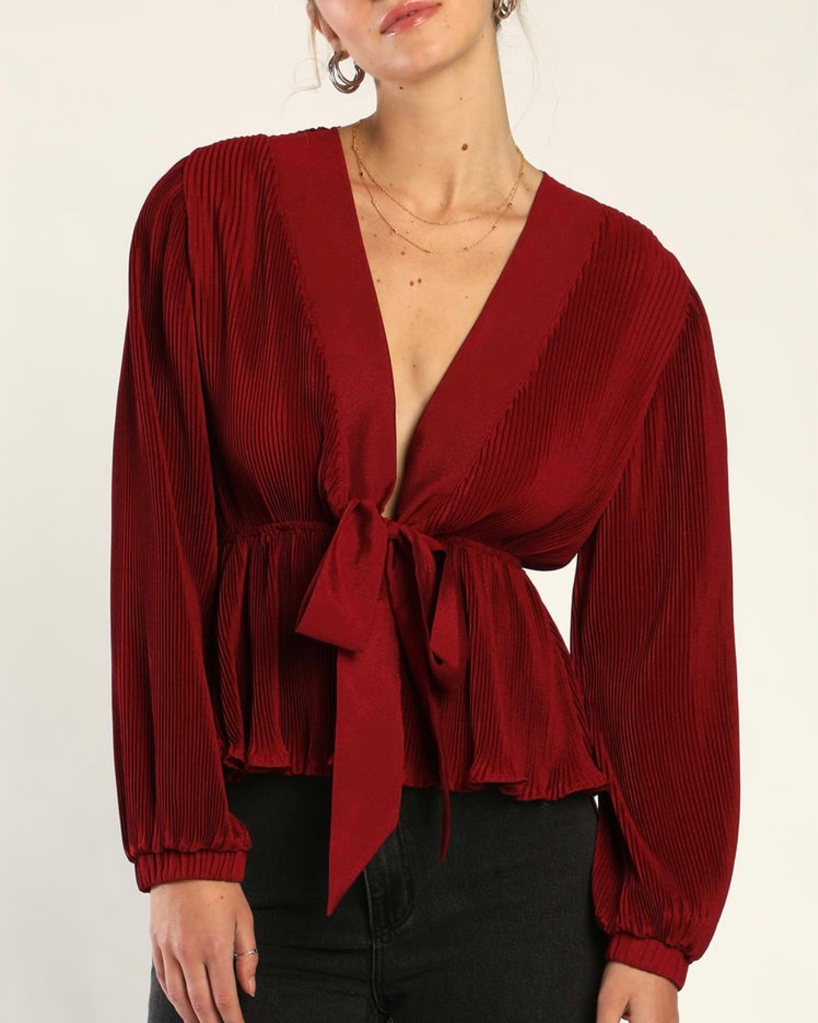 Holiday outfit 
Red Top
Gold top
Wrap top
Christmas Top


#LTKunder50 #LTKunder100 #LTKHoliday #LTKSeasonal