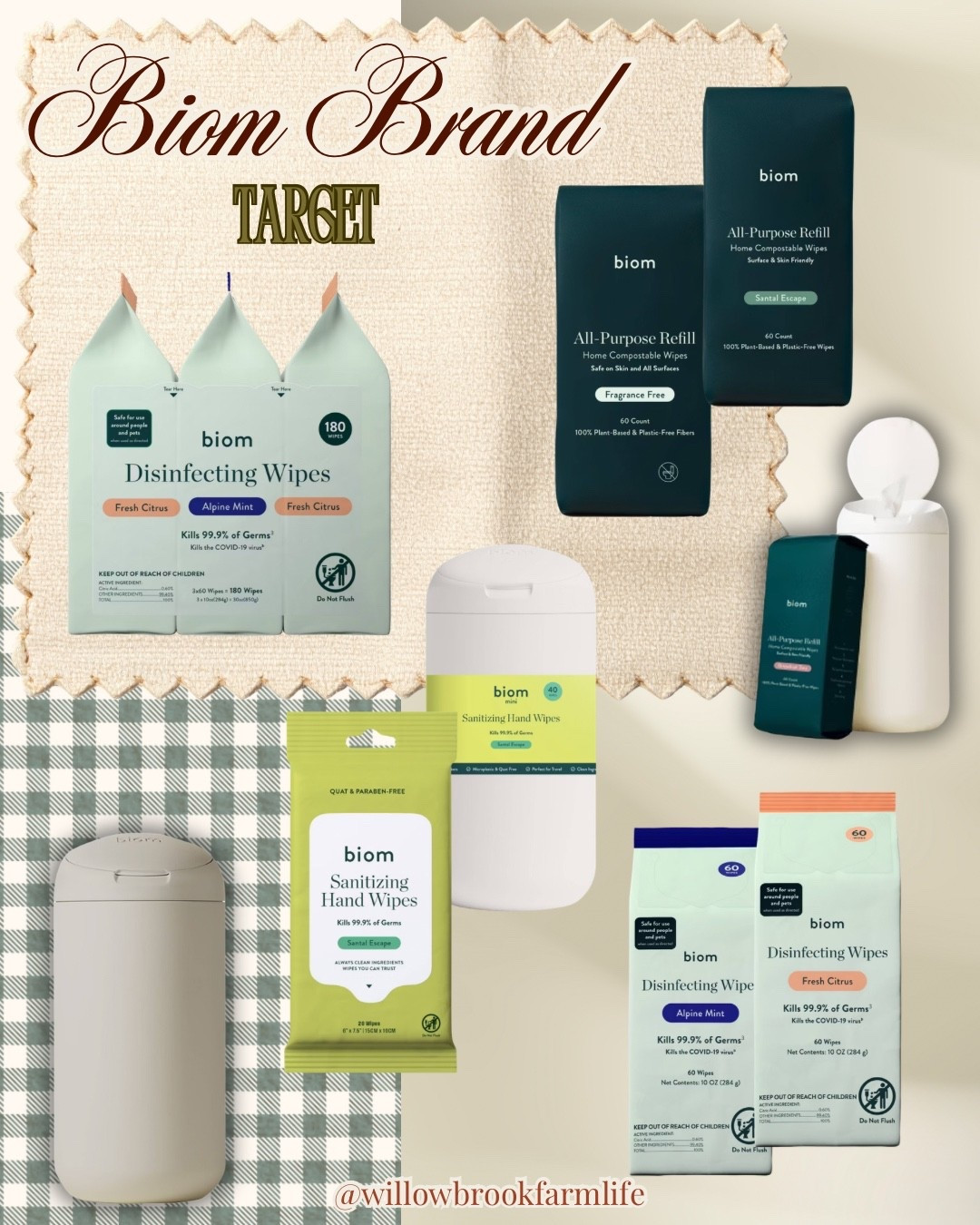 Biom Brand from Target! @target these are so cute and affordable to clean your home 

#LTKU #LTKselfcare #LTKSaleAlert