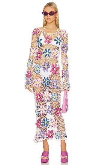 Iluka Dress Long in Multi | Revolve Clothing (Global)