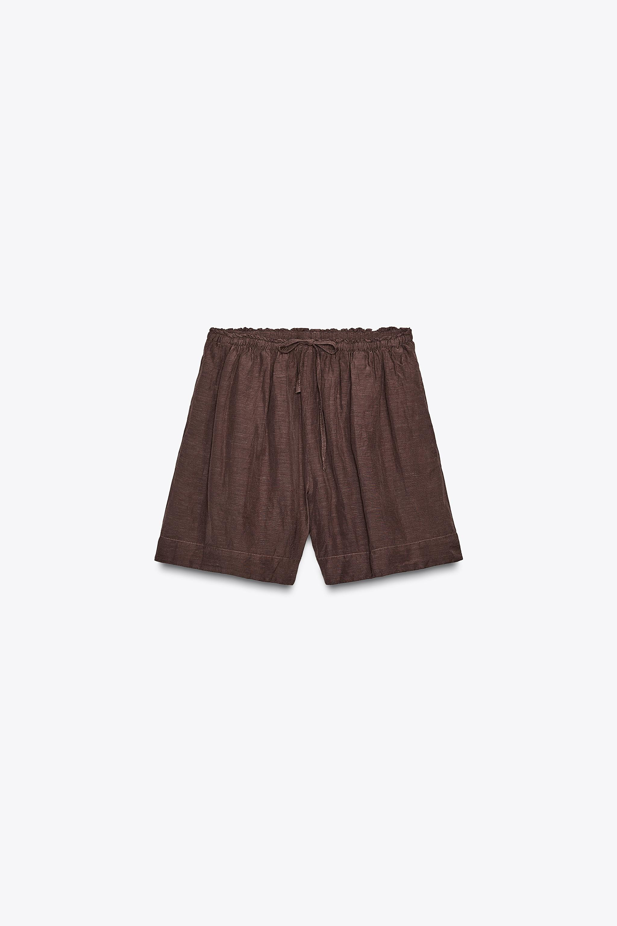 ZW COLLECTION FLOWY SHORTS | Zara US