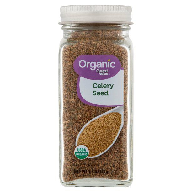 Great Value Organic Celery Seeds, 1.8 oz - Walmart.com | Walmart (US)