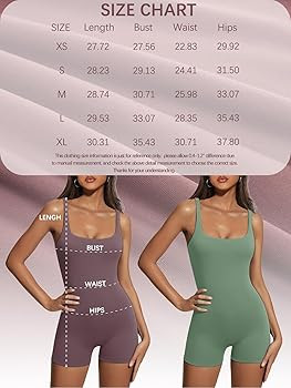 AUTOMET Womens Jumpsuits Shorts Rompers One Piece Bodysuits Yoga Sleeveless Backless Seamless Bod... | Amazon (US)