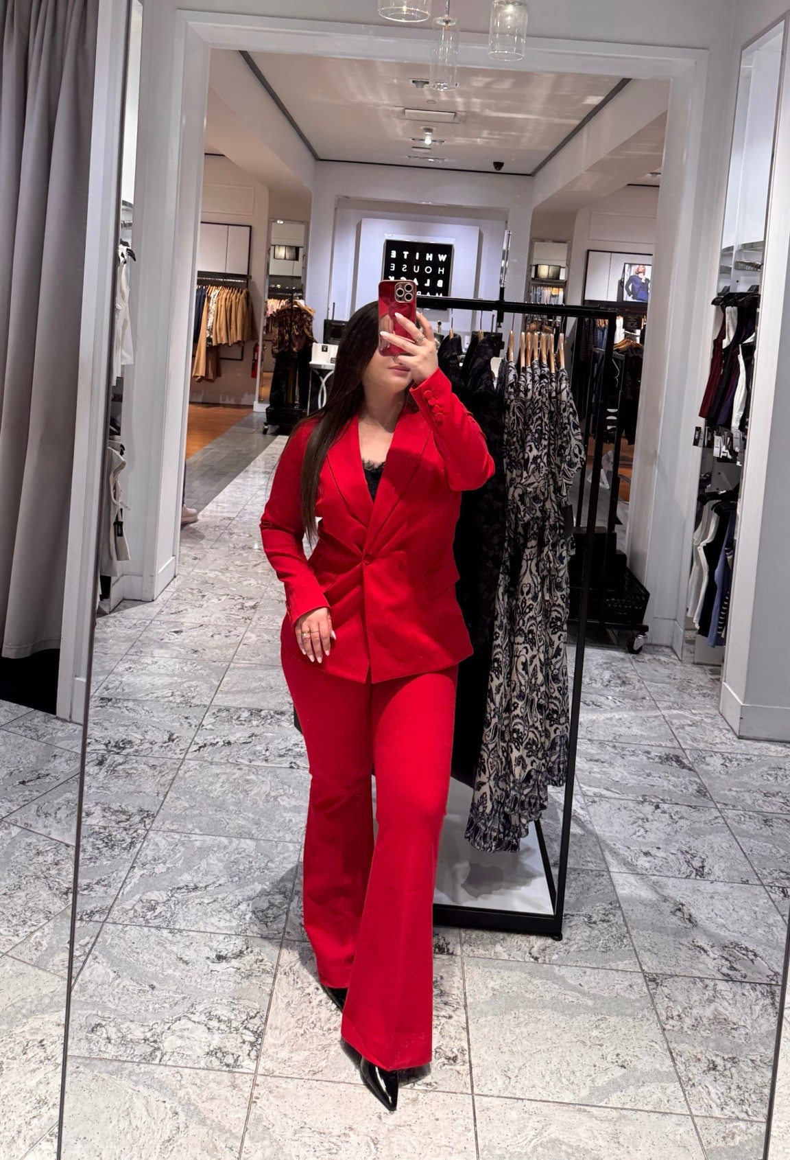 I found the perfect red suit!! And just in time for the holidays!!! And it can be worn separately but how chic is it styled together?!? Love love love!! #blazer #holidayoutfit #christmasoutfit #suit 

#LTKHoliday #LTKStyleTip #LTKFindsUnder100