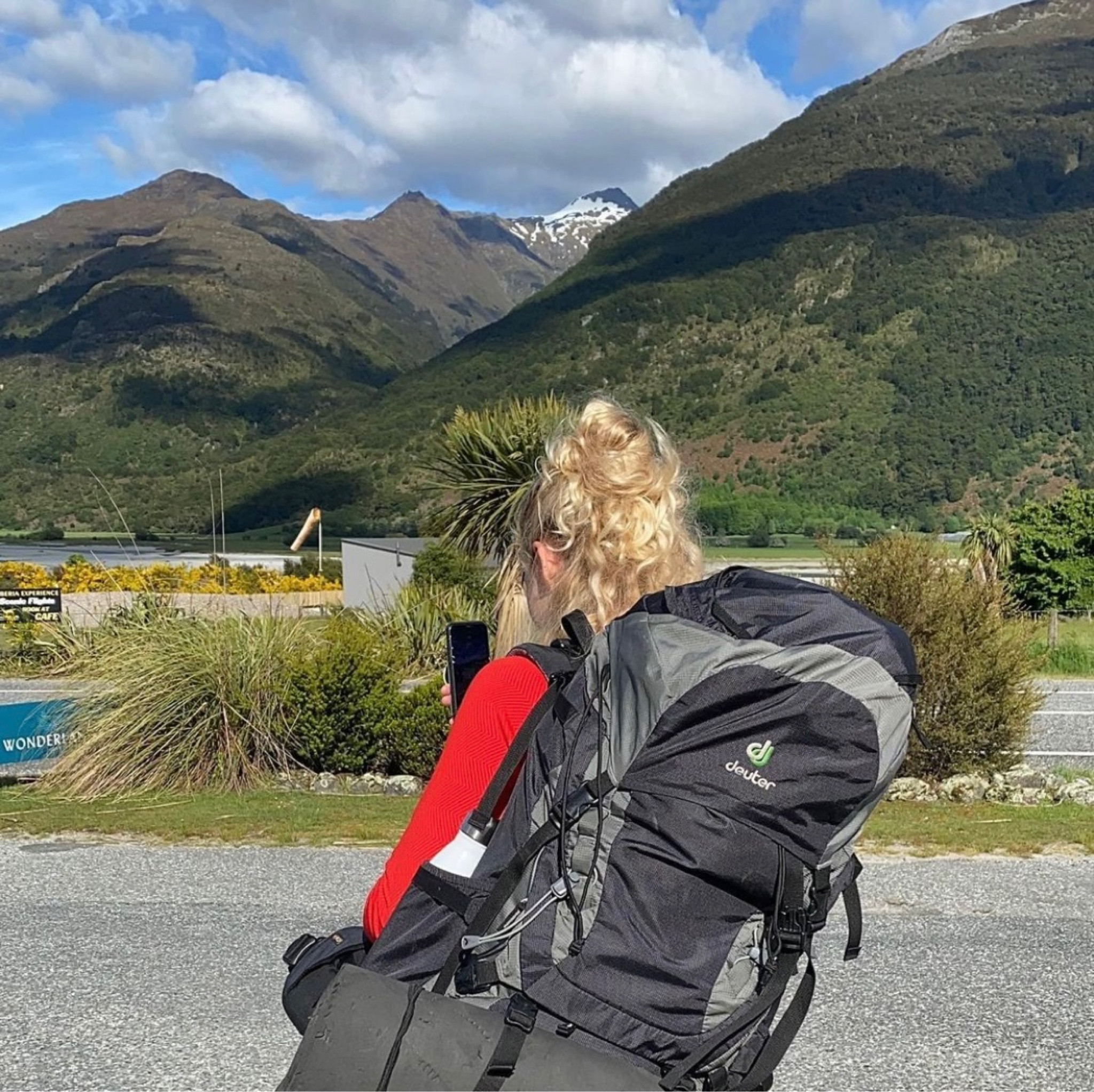 Used this Deuter bag (pictured: Air Contact 55 + 10. An older model, unsure if it’s still in stores but I’ve linked a comparable one available at Walmart!) for a multi-day, ~20 mile hike in New Zealand and it was a DREAM.

Nothing worse than a pack with flimsy buckles or inconvenient compartments, I highly recommend Deuter bags based off my experience! Sleep mat pictured is just an old one as well, but it definitely did the job! Found a comparable one for you also at Walmart 🫶🏻