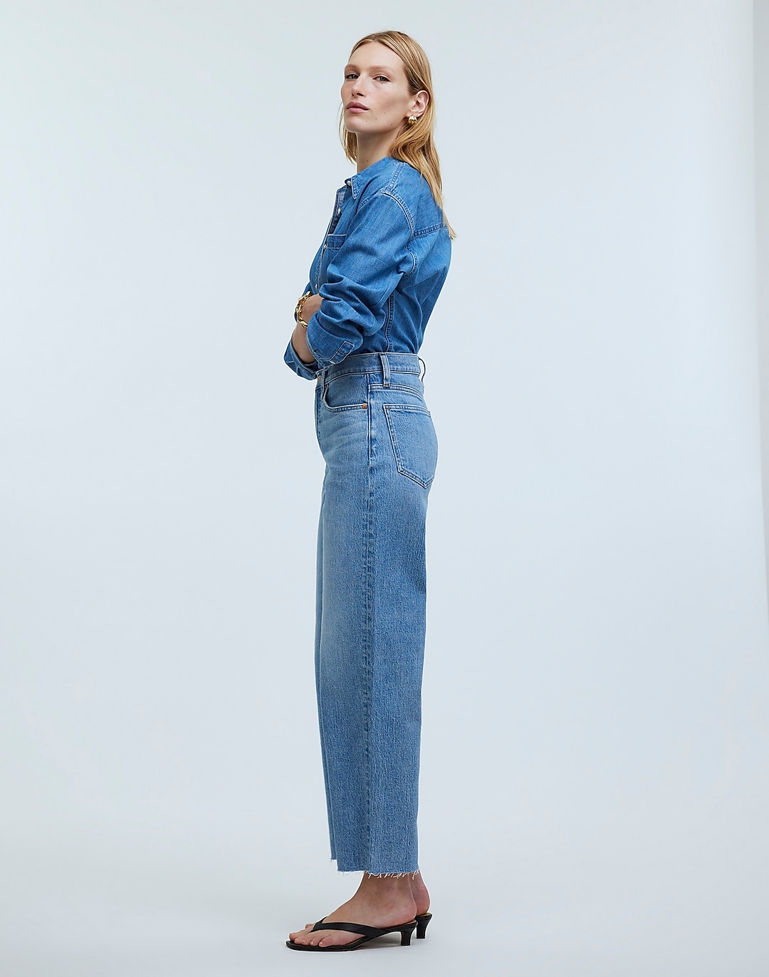 The Tall Perfect Vintage Wide-Leg Crop Jean | Madewell