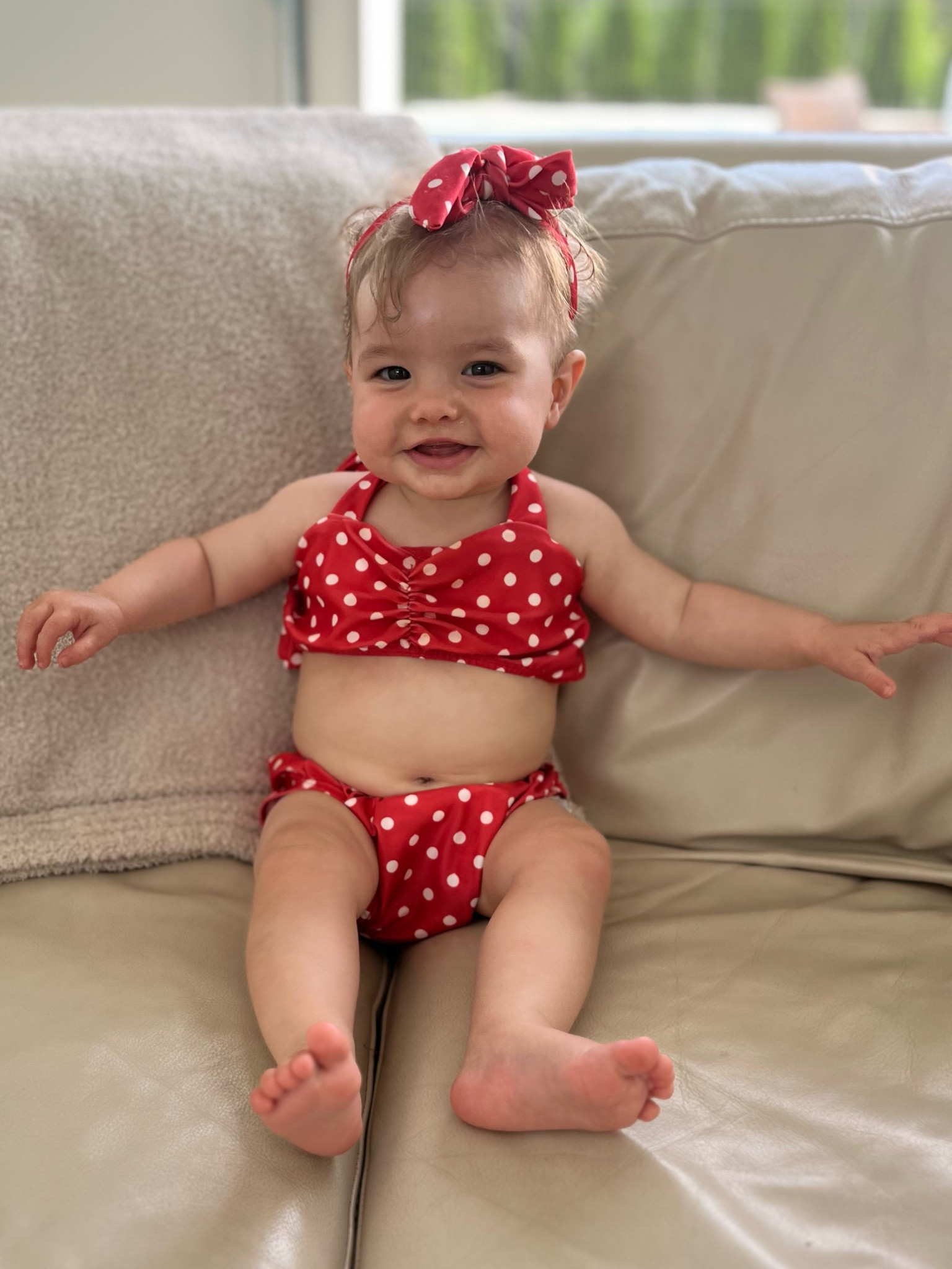 Cute little red bikini for baby girl 

#babyswimwear #babybikini #9-12months #summer #bathingsuit 

#LTKSwim #LTKBaby #LTKKids