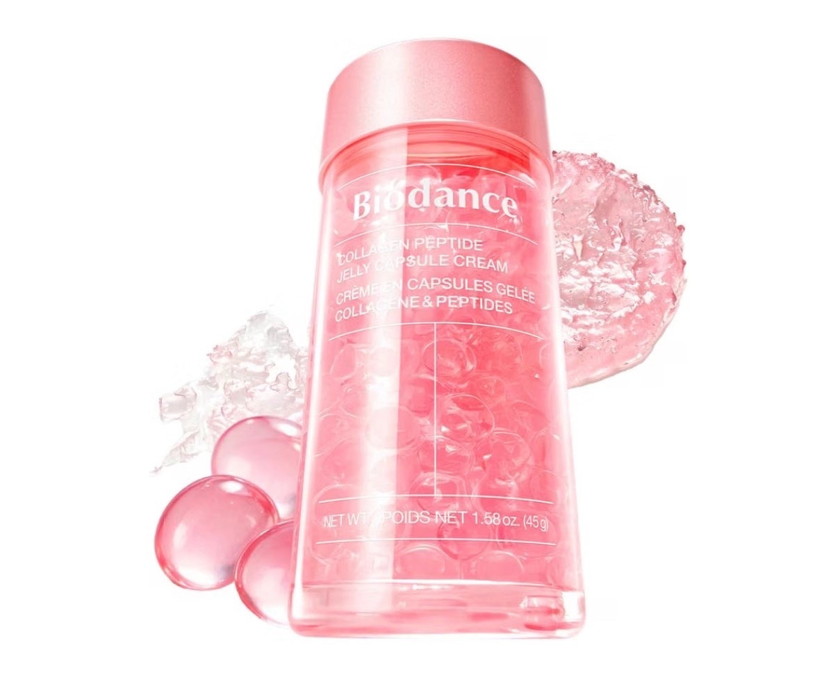 BIODANCE Collagen Peptide Jelly Capsule Cream, Face Moisturizer (1.58 oz.)
Popping Jelly Face Cream with Collagen & Peptides for Firming, Plumping, and Hydrating a Radiant Glass-Skin Glow

#LTKBeauty #LTKSaleAlert #LTKgrwm