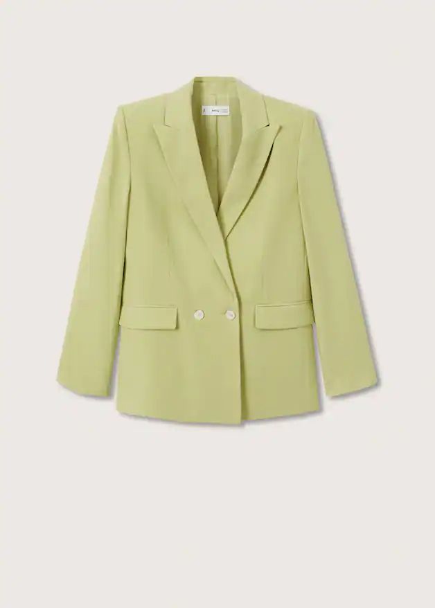 Double-breasted suit blazer | MANGO (US)