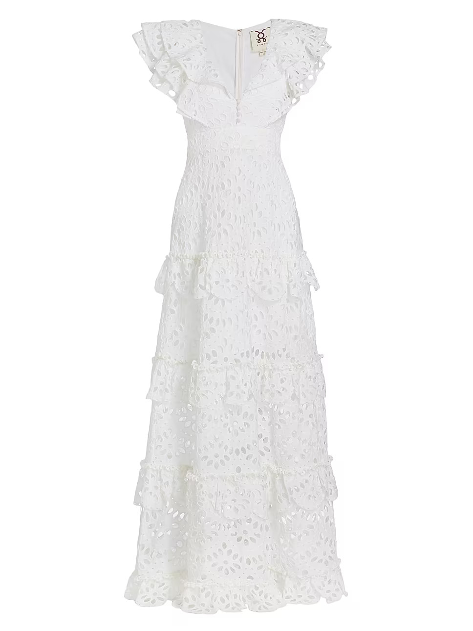 Farina Eyelet Maxi Dress | Saks Fifth Avenue