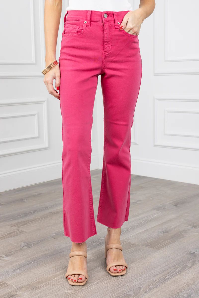 Heather Jeans- Pink | Avara