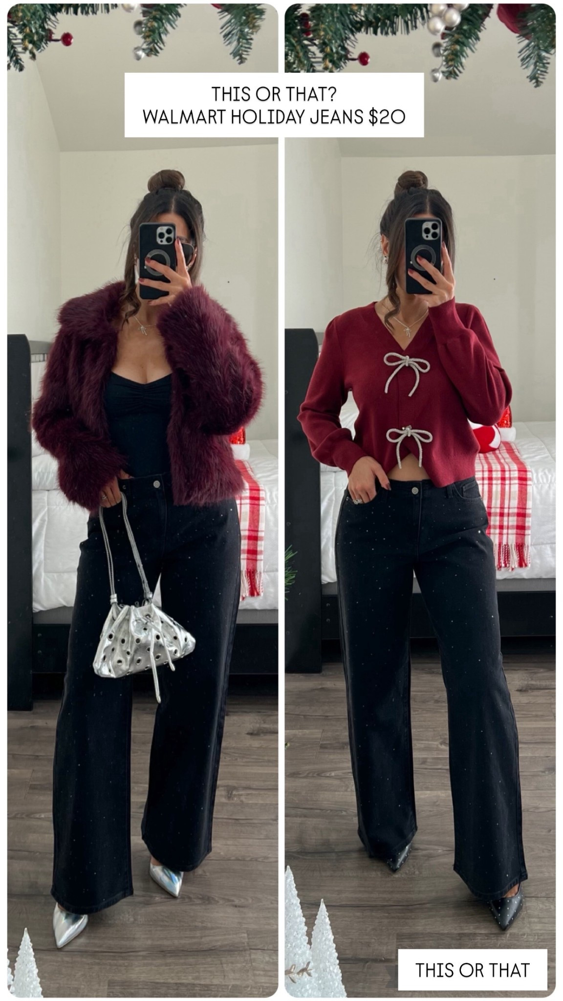 Best selling Walmart holiday jeans. Only $20 

#LTKHoliday #LTKCyberWeek #LTKFindsUnder50
