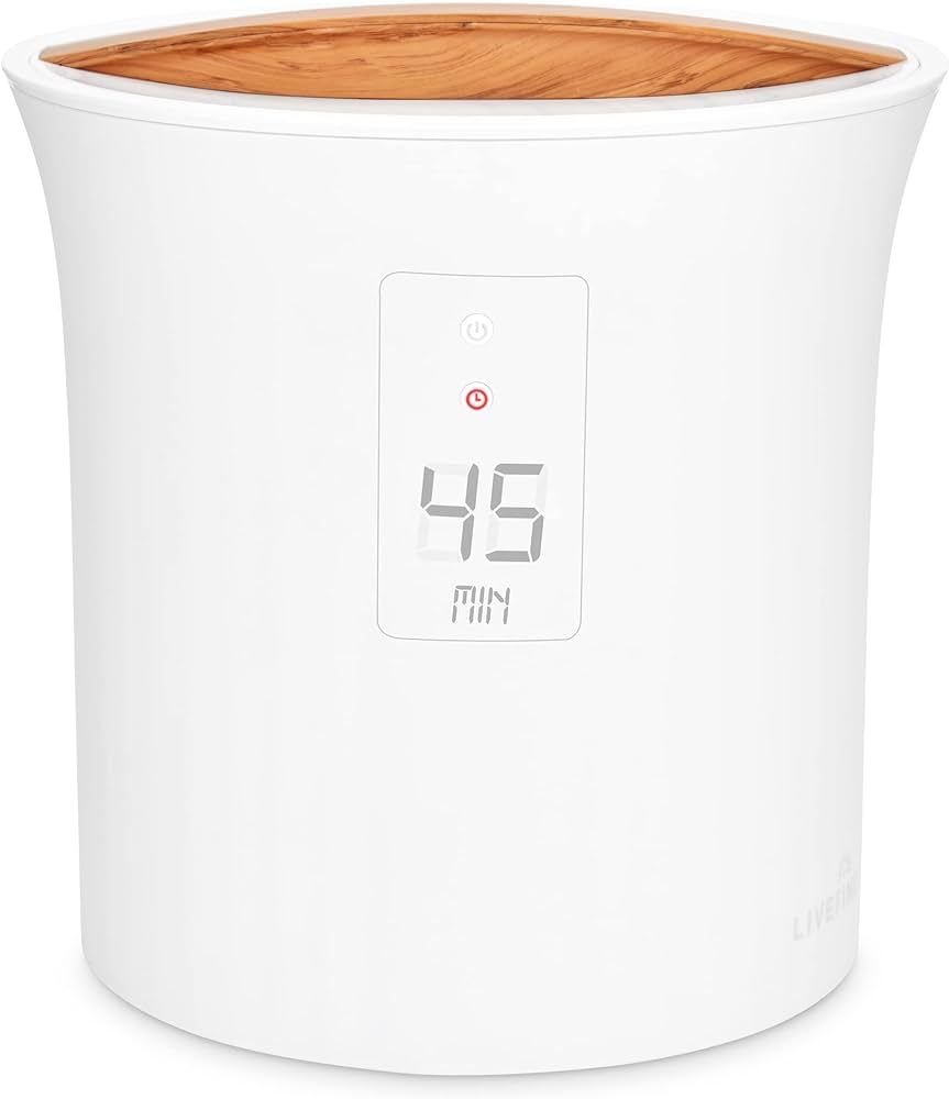 Amazon.com: Live Fine Towel Warmer | Bucket Style Luxury Heater with LED Display, Adjustable Time... | Amazon (US)