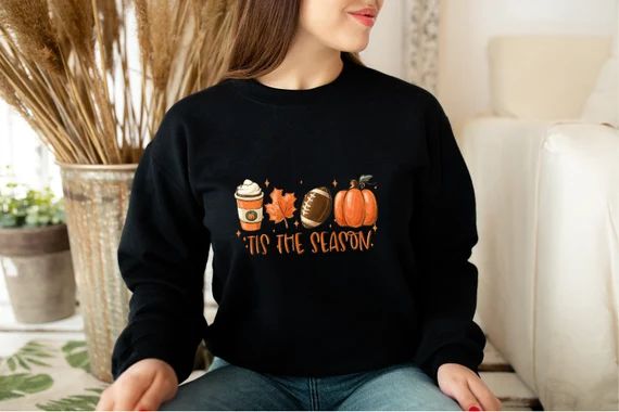 Tis the Season Sweatshirt Women's Fall Sweatshirt Fall - Etsy | Etsy (US)