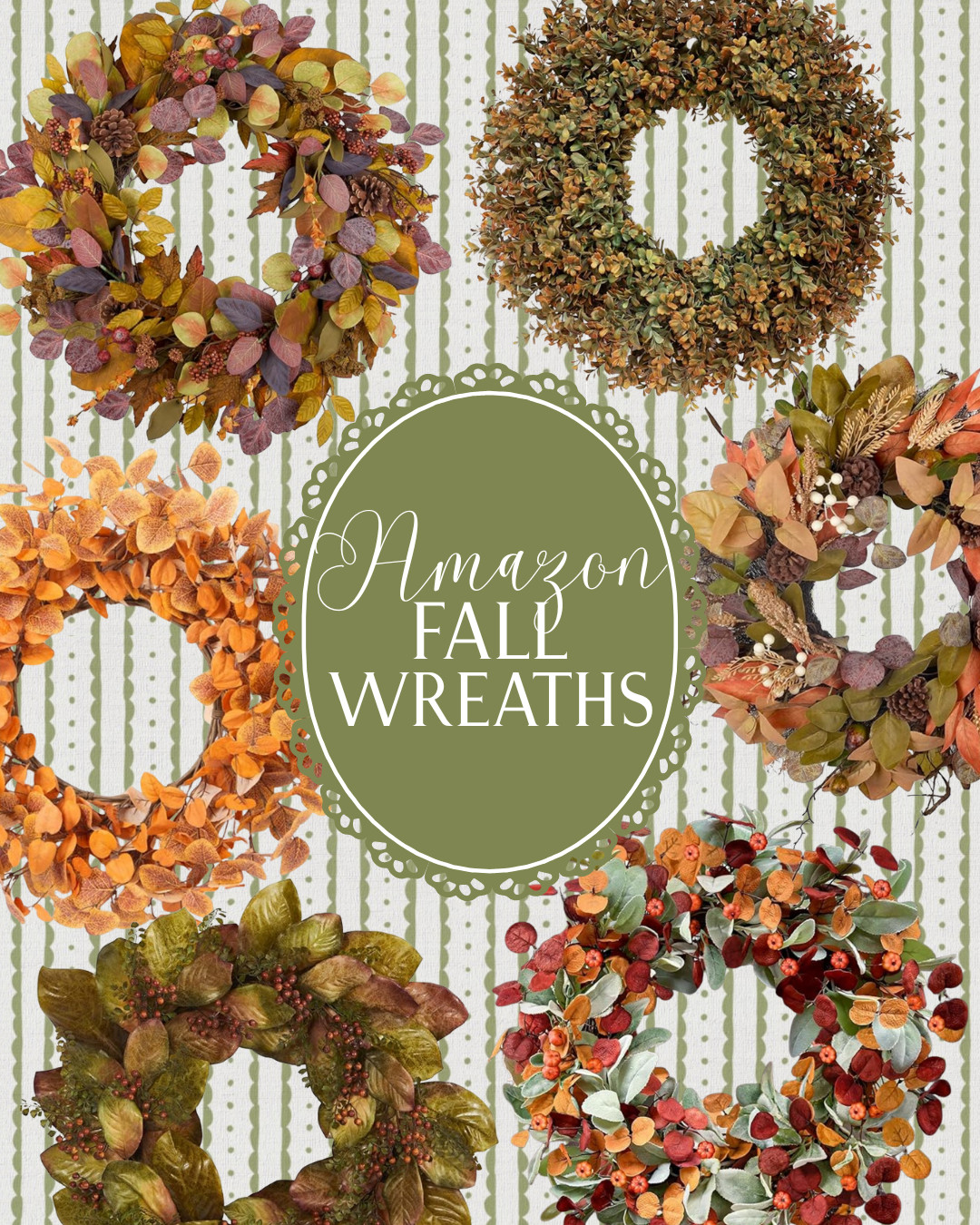 Amazon wreaths, fall wreaths, fall front porch decor, fall porch decor, outdoor fall decorations, amazon home decor 2025 

 #LTKSeasonal #LTKHome #LTKFindsUnder50
