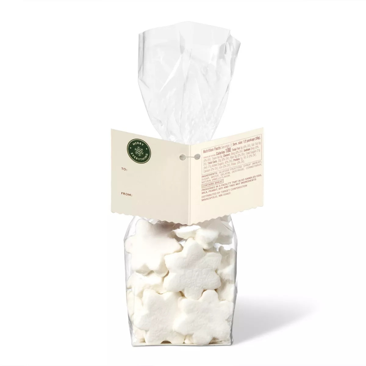 Christmas Snowflake Marshmallows - 2.1oz - Favorite Day™ | Target