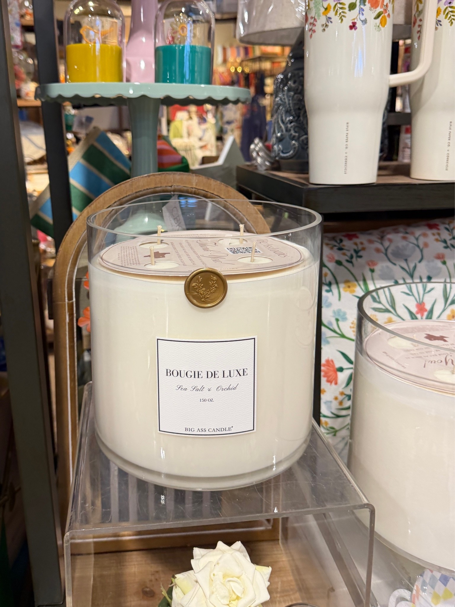 Large luxe candle