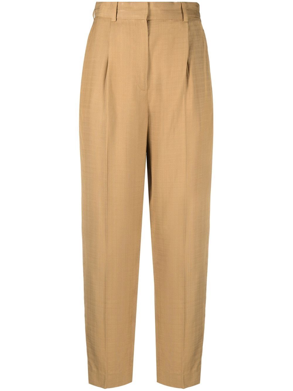 SANDRO high-rise Tailored Trousers - Farfetch | Farfetch Global