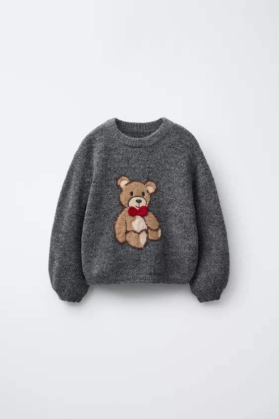 BEAR KNIT SWEATER | Zara US