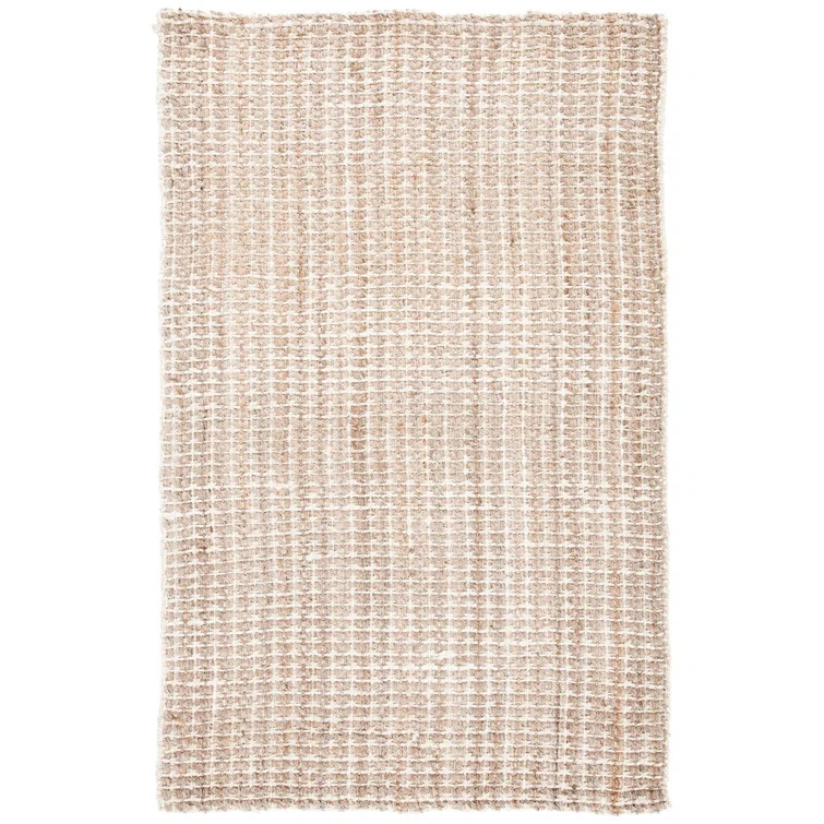 Carle Abstract Handmade Tufted Jute Beige Area Rug | Wayfair North America