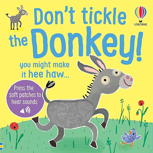 Don't Tickle the Donkey!: An Interactive Touch And Feel Sensory Book with Donkeys, Ducks, and Dog... | Amazon (US)
