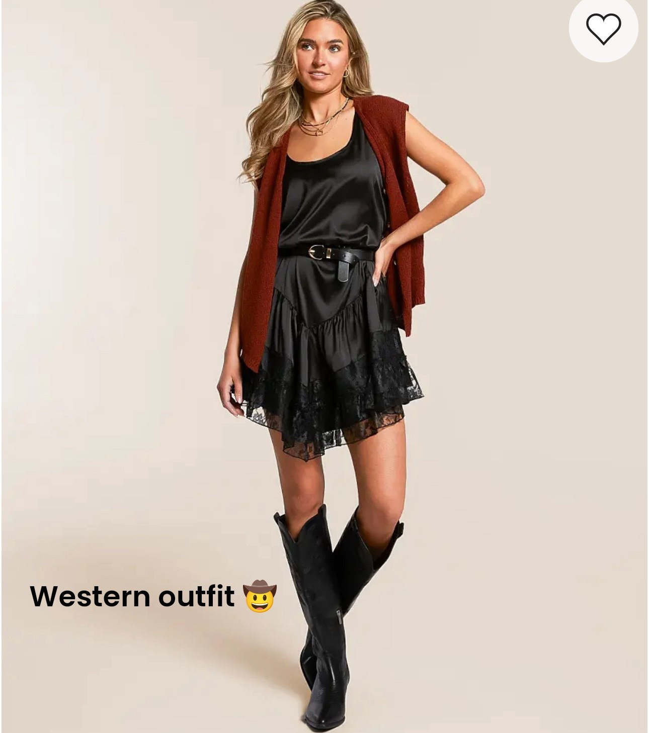 Cute silky black lace western dress 😍🤌🏼

#LTKSeasonal #LTKBeauty #LTKStyleTip