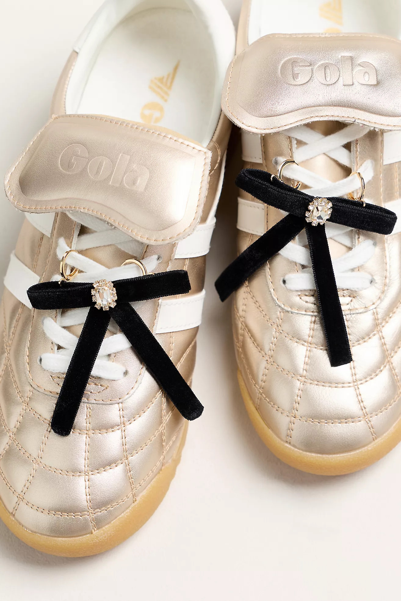 By Anthropologie Velvet Bow Shoe Charm | Anthropologie (US)