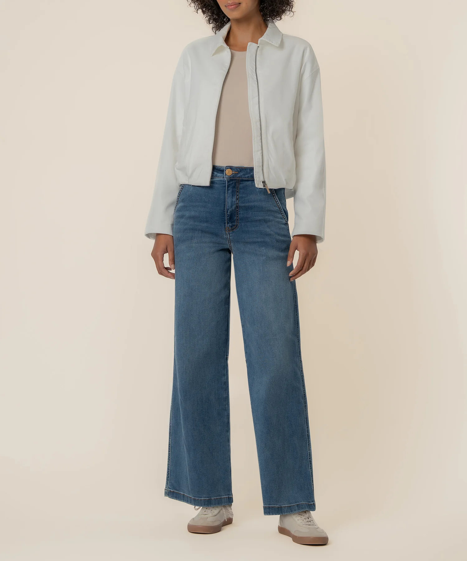 Dylan Jacket - X SMALL / White - Kut from the Kloth | Kut From Kloth