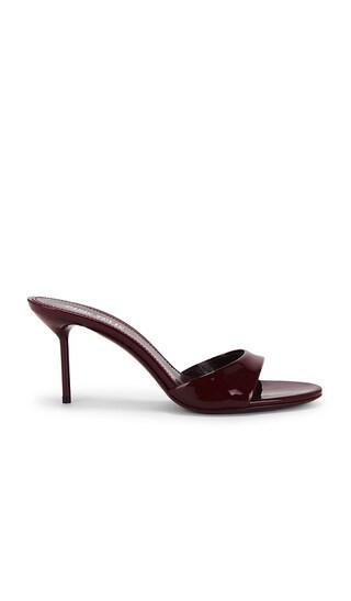 Paris Texas Lidia Mule 70 in Burgundy. | Revolve Clothing (Global)