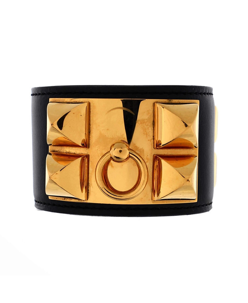 Pre-Owned HERMES Collier de Chien Bracelet Leather | Bloomingdale's (US)