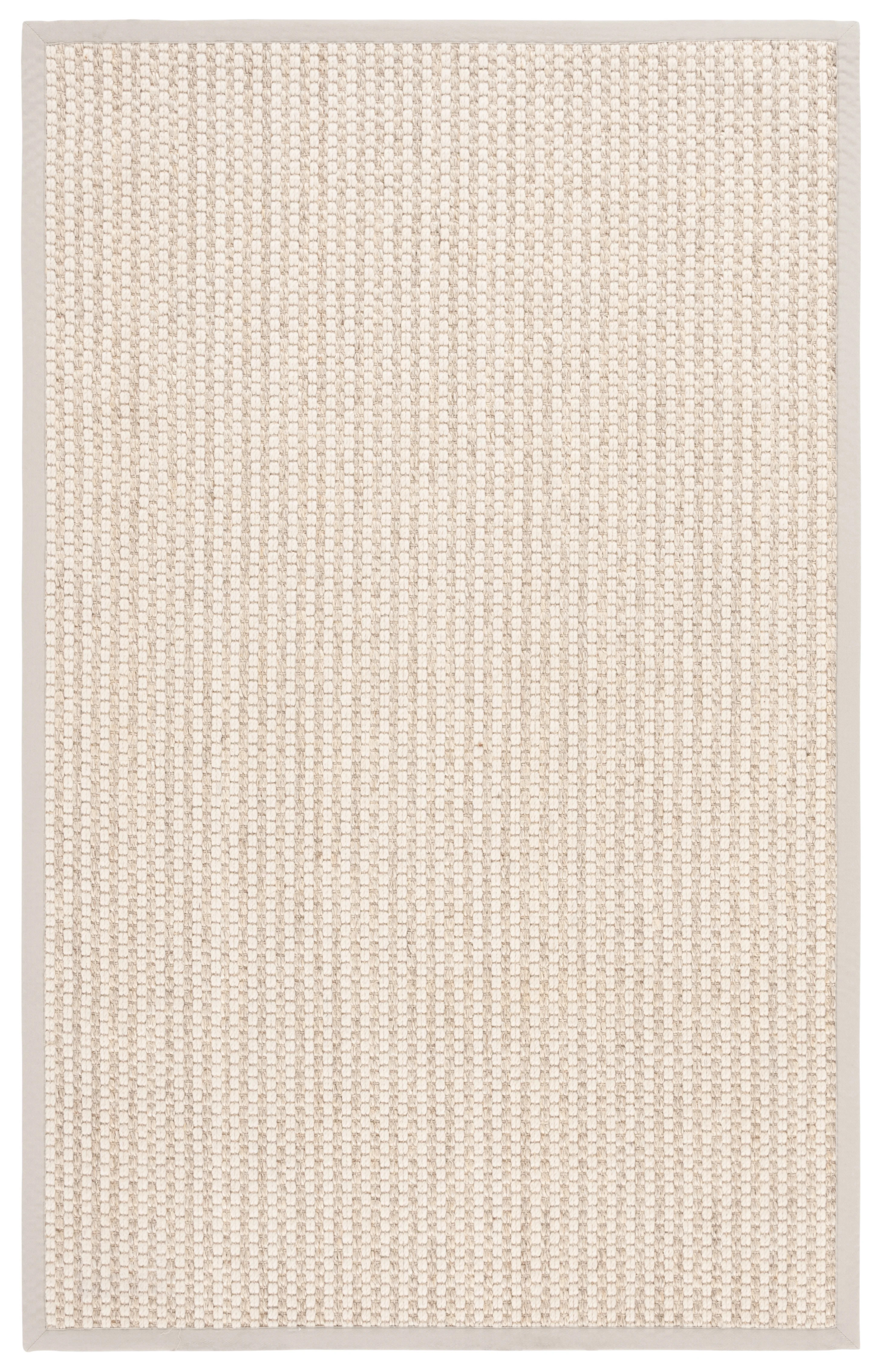 SAFAVIEH Palm Beach Trafford Solid Area Rug, Ivory, 8' x 10' | Walmart (US)