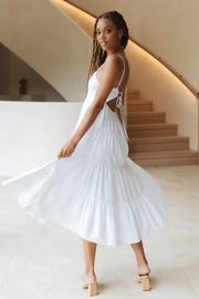 Bafford Dress - White | Petal & Pup (US)