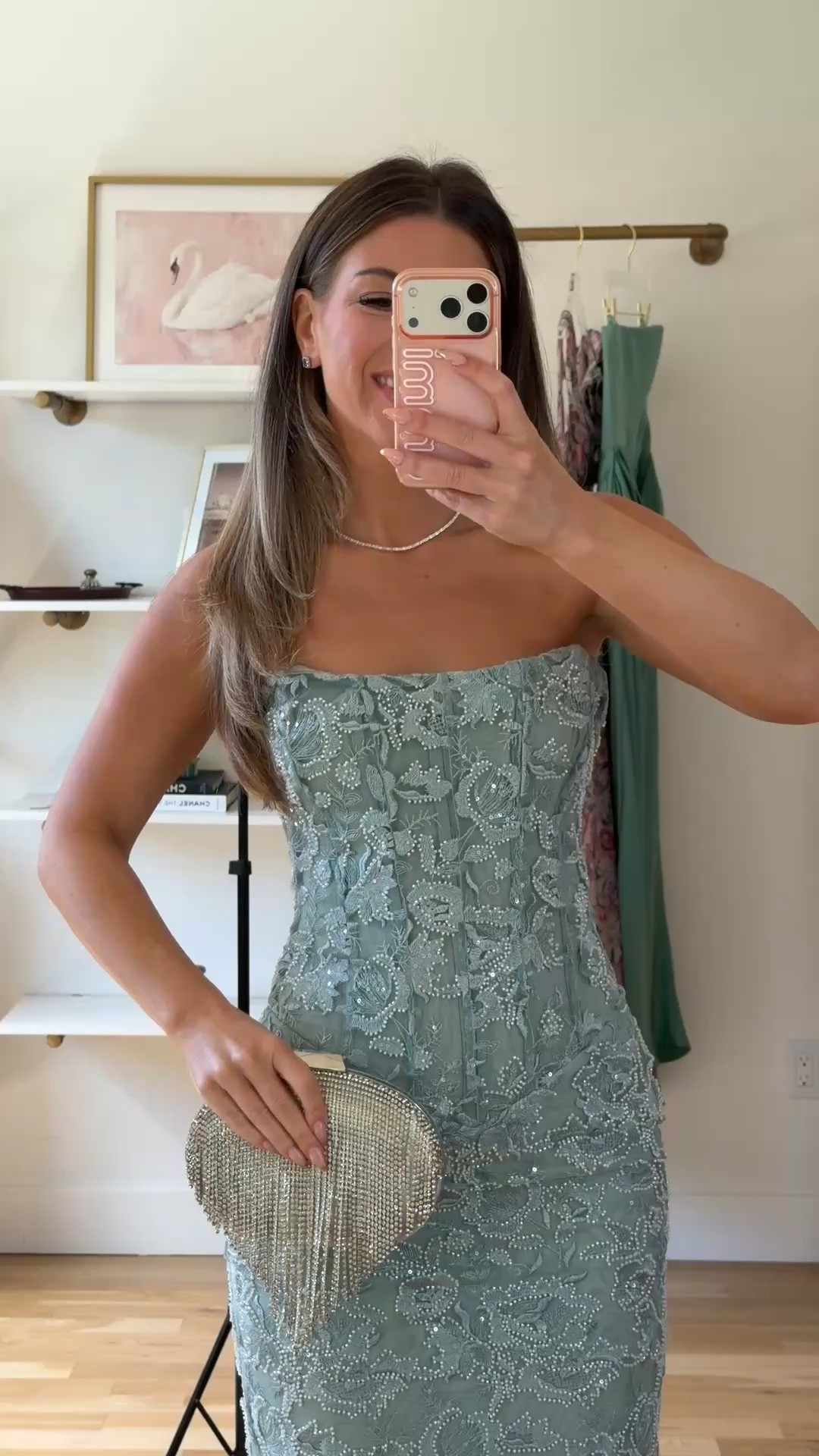sage green strapless corset gown with floral lace and beaded embroidery fall wedding guest dress for every girl 💍

I’m 5’4” & wearing my usual smalls/2

fall wedding guest dresses, wedding guest dresses, cocktail dresses, semi-formal dresses, black tie wedding guest dresses, destination wedding guest dresses, garden party dresses, wedding guest outfit ideas, fall dresses, autumn dress

#LTKSeasonal #LTKWedding #LTKootd