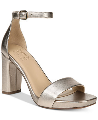 Naturalizer Joy Square Toe Ankle Strap Dress Sandals - Macy's | Macy's