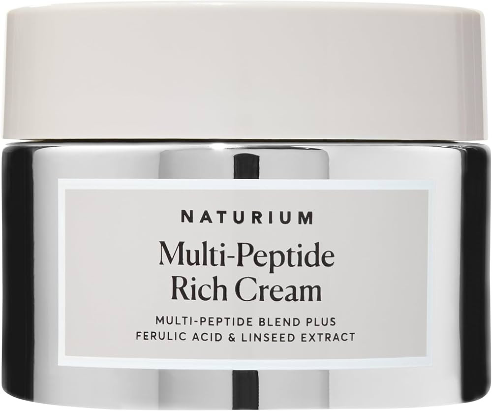 Naturium Multi-Peptide Rich Cream, Hydrating & Nourishing to Help Appearance of Fine Lines & Wrin... | Amazon (US)
