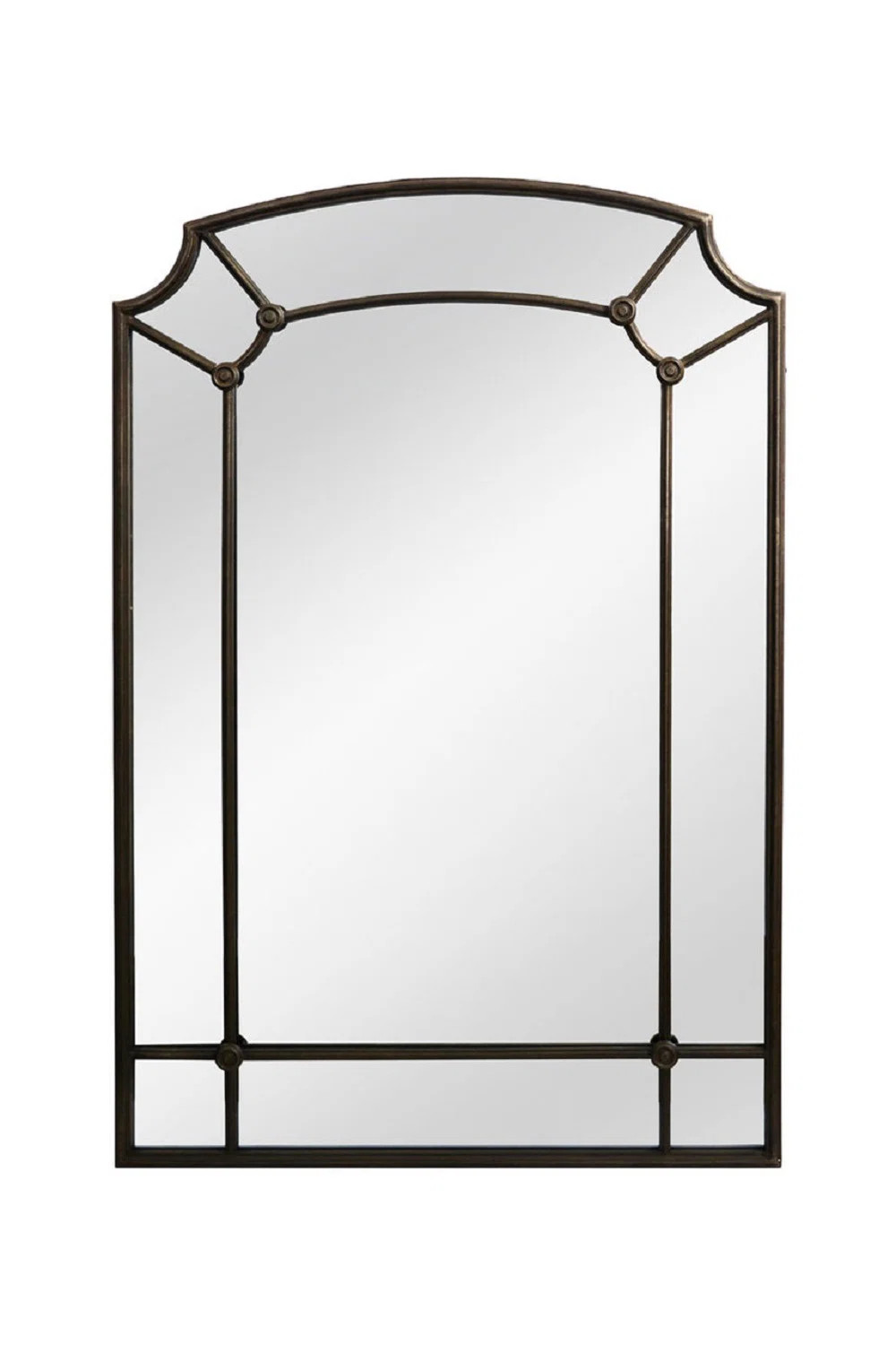 Hyler Metal Flat Wall Mirror | Wayfair North America