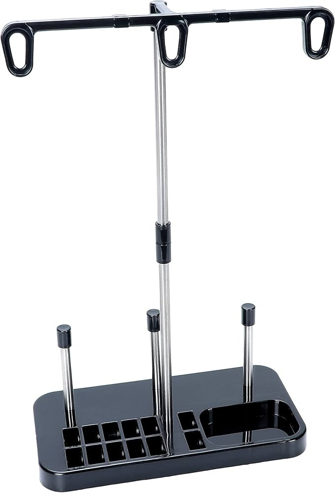 Light Weight Thread Stand - 3 Spools Holder for Domestic (Home-Base) Embroidery and Sewing Machin... | Amazon (US)