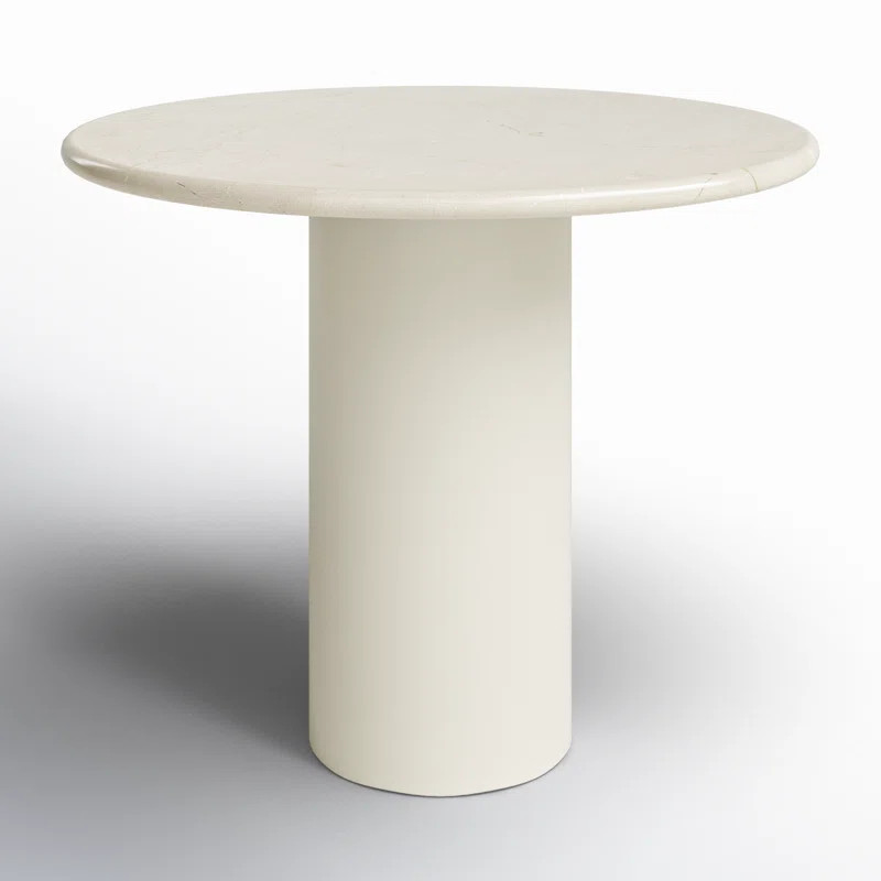Calila 38'' Round Marble Dining Table | Joss & Main