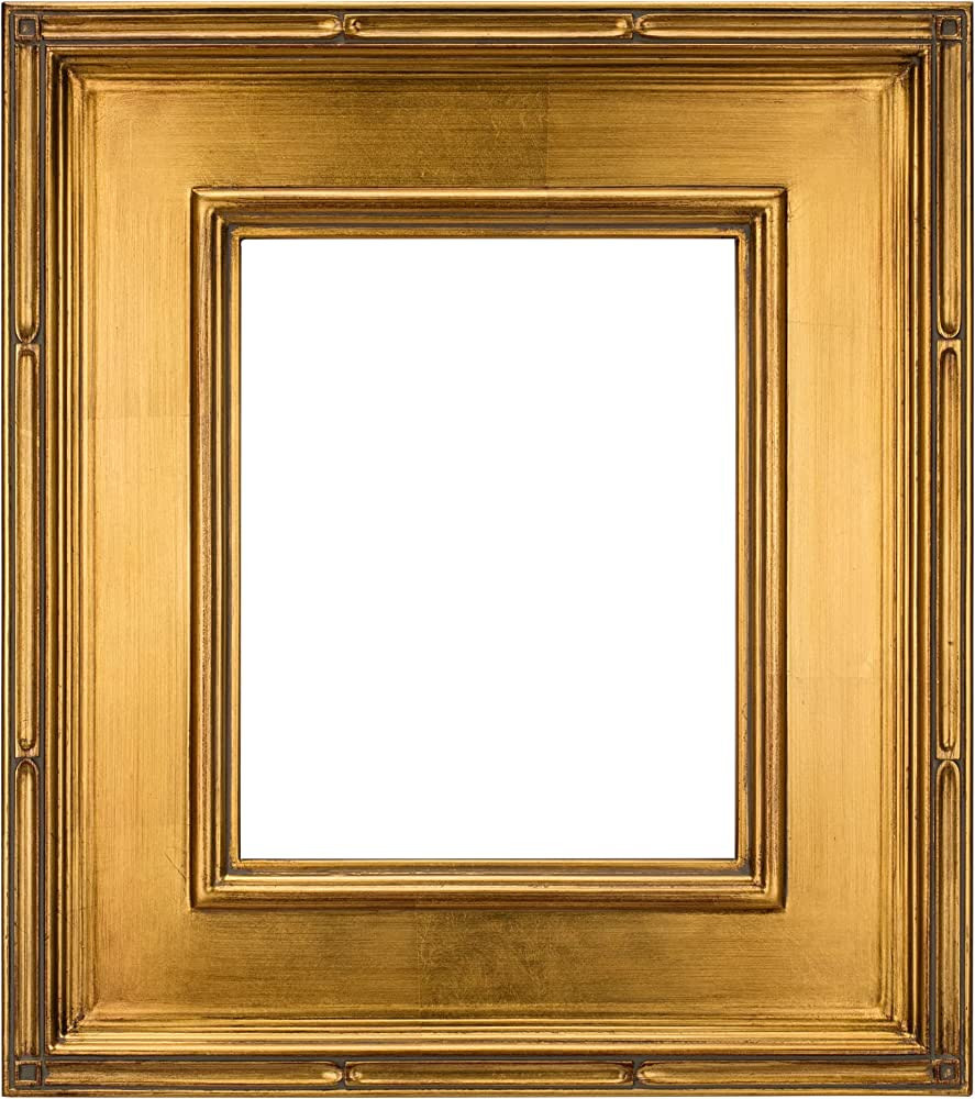 Creative Mark Museum Plein Aire Wooden Art Picture Frame - 8x10 Gold - 3.5-Inch-Wide Frames - Mus... | Amazon (US)