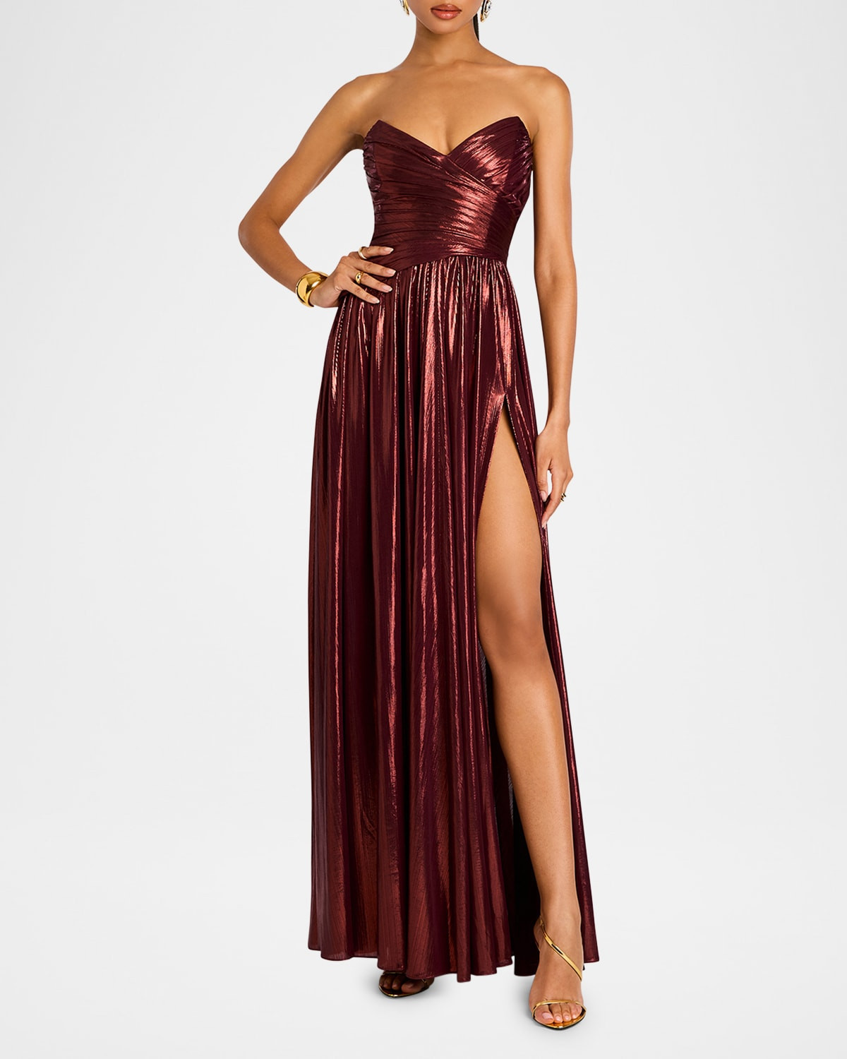 Waldorf Metallic Dress | Neiman Marcus