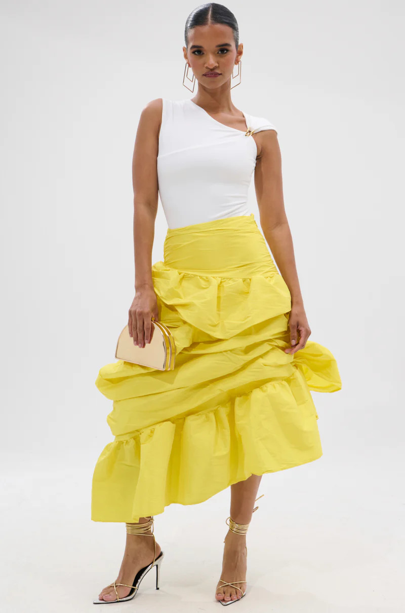 SUNSHINE MIDI SKIRT | AKIRA