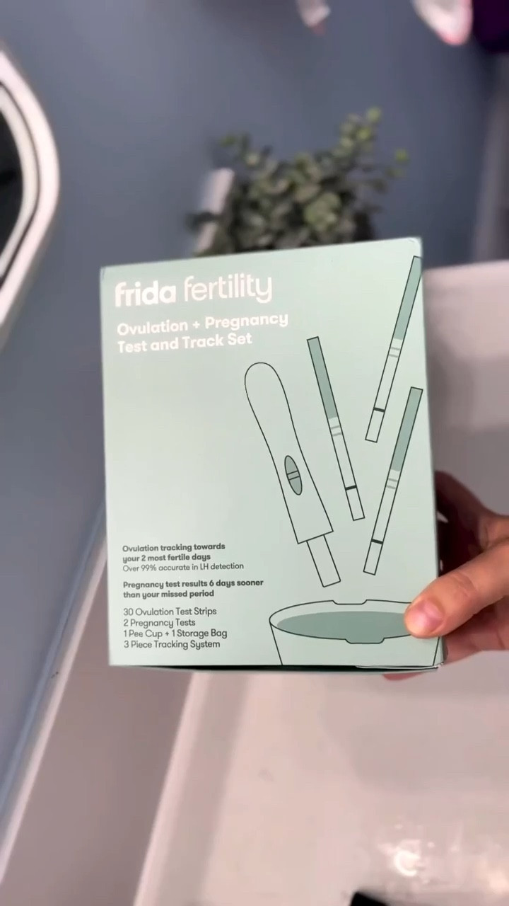 I’m so excited to be using the Frida Fertility Ovulation and Pregnant tracking kit for baby #2! It makes tracking your ovulation super simple, and you can detect in 3 minutes with over 99% accuracy your 2 most fertile days. The pregnancy test detects whether your pregnant in under 5 minutes with 99% accuracy 6 days before your missed period! 

#LTKfamily #LTKbaby #LTKbump