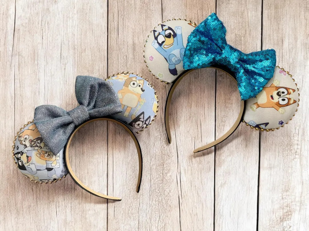 Bluey Mouse Ears, Two different styles | Etsy (US)