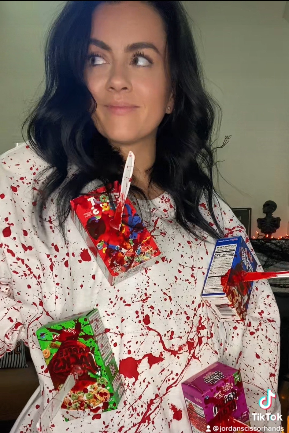 Cereal Killer DIY Costume! 🥣  I used black fabric paint to write Cereal Killer on the back! 
#halloween #halloweencostume #diycostume

#LTKxPrime #LTKSeasonal #LTKHalloween