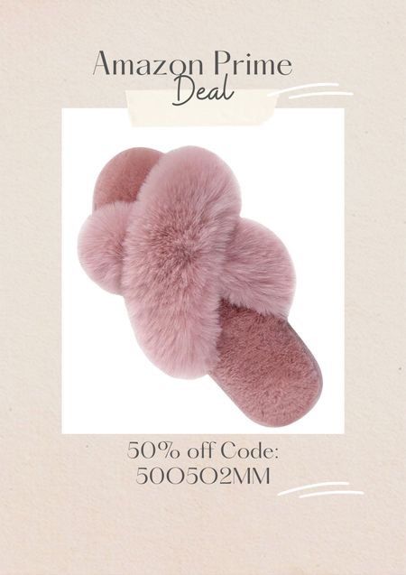 Fluffy slippers on Amazon prime deal

#LTKsalealert #LTKunder50 #LTKhome