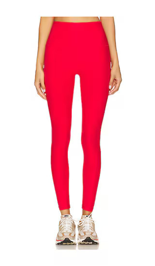 Beyond Yoga Spacedye Caught in The Midi High Waist Leggings in Red. - size S | Revolve Clothing (Global)