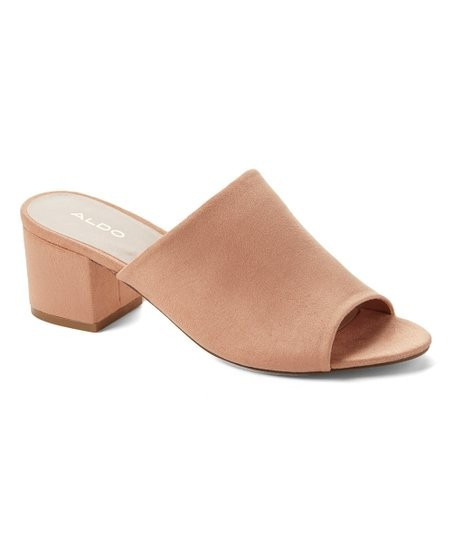 Pink Zavaglia Suede Mule - Women | Zulily