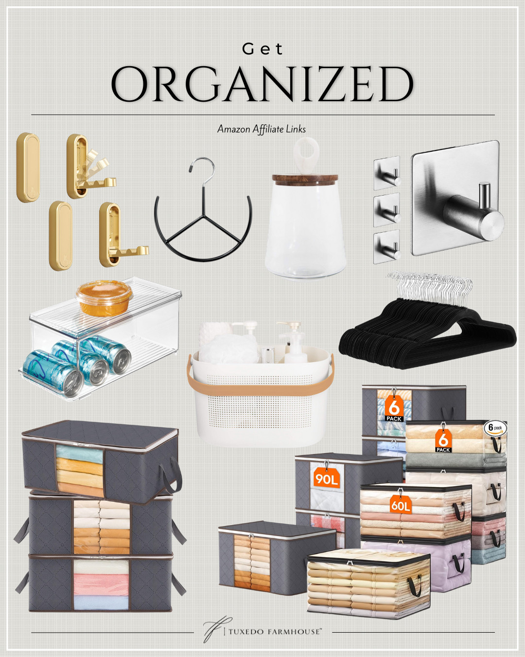 Amazon - Get Organized

Make your space shine with these stylish and functional organizers! Perfect for keeping everything in its place. 🌟🧺 #OrganizeWithStyle 

 #LTKSeasonal #LTKHome #LTKFindsUnder50