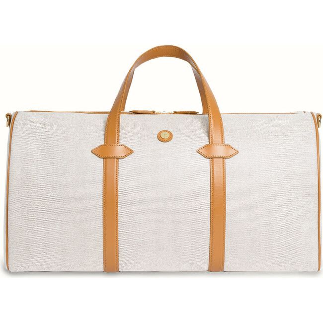 Paravel | Monogrammable Main Line Duffel Bag, Scout Tan | Maisonette | Maisonette