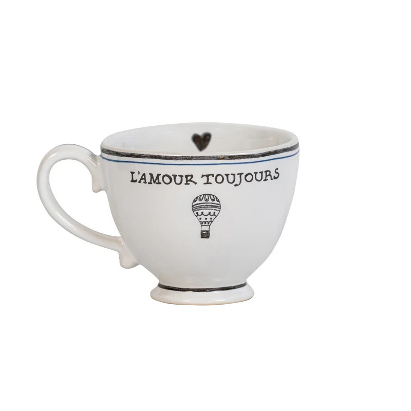 L'amour Toujours Breakfast Cup | Wayfair North America