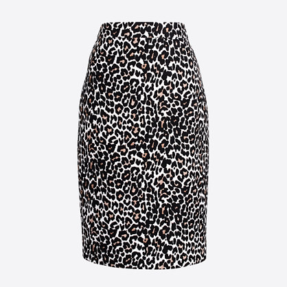 Basketweave pencil skirt | J.Crew Factory